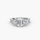 Three-Stone with Pavé Band 2 The Perfect Carat