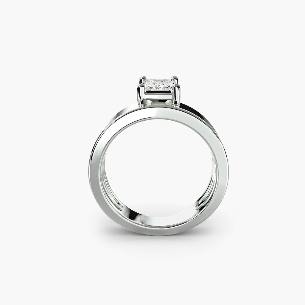 Wide Band Solitaire 2 The Perfect Carat