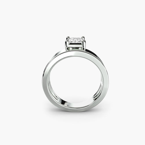 Wide Band Solitaire 2 The Perfect Carat