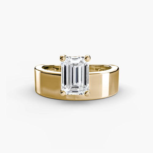 Wide Band Solitaire 2 The Perfect Carat