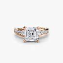 Solitaire with Pavé 2 The Perfect Carat