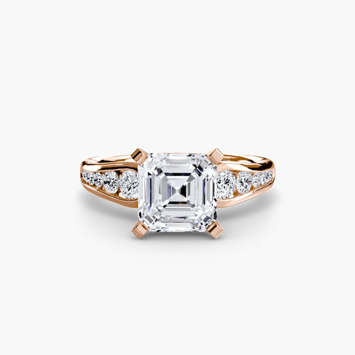 Solitaire with Pavé 2 The Perfect Carat