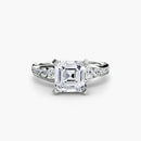 Solitaire with Pavé 2 The Perfect Carat