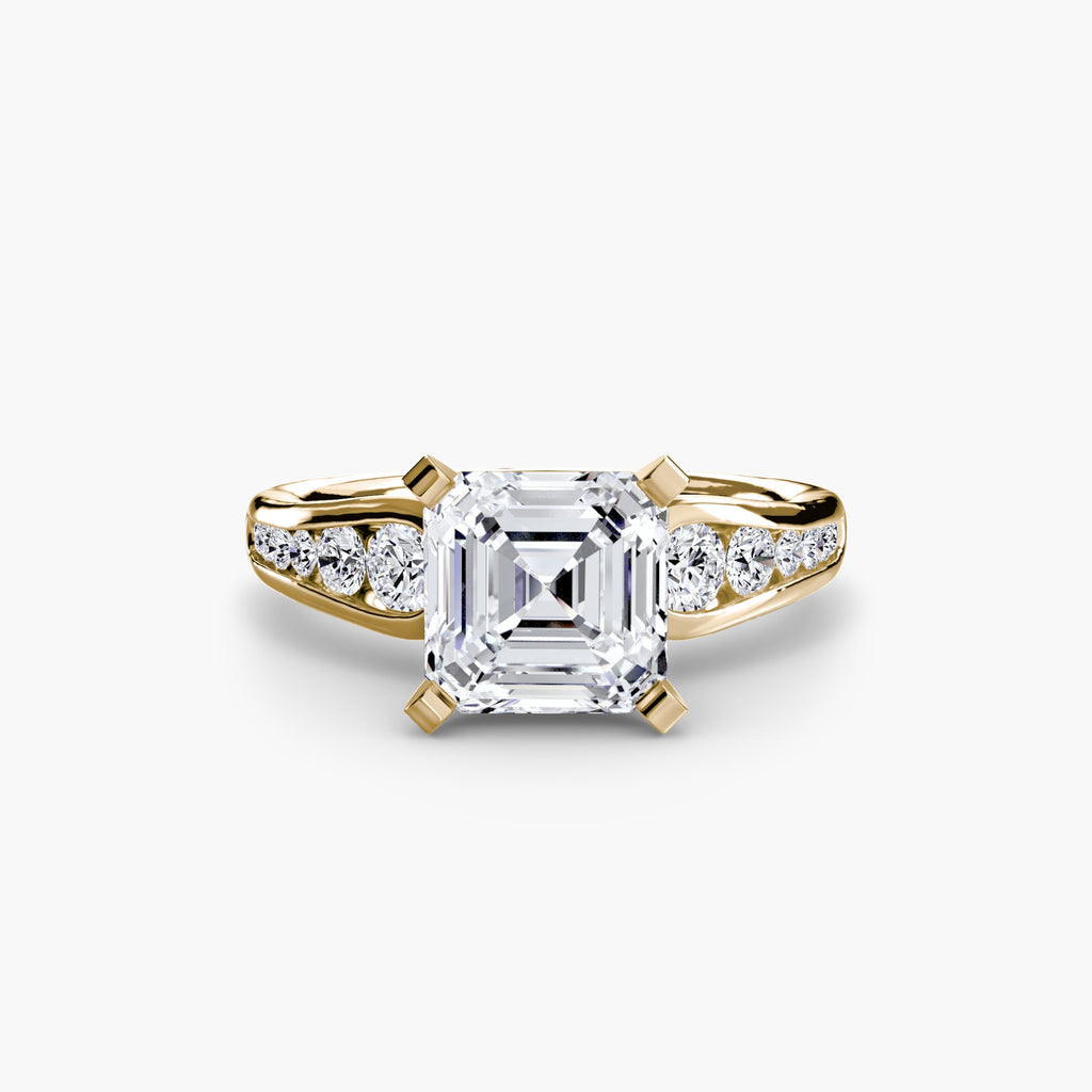 Solitaire with Pavé 2 The Perfect Carat