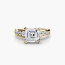 Solitaire with Pavé 2 The Perfect Carat
