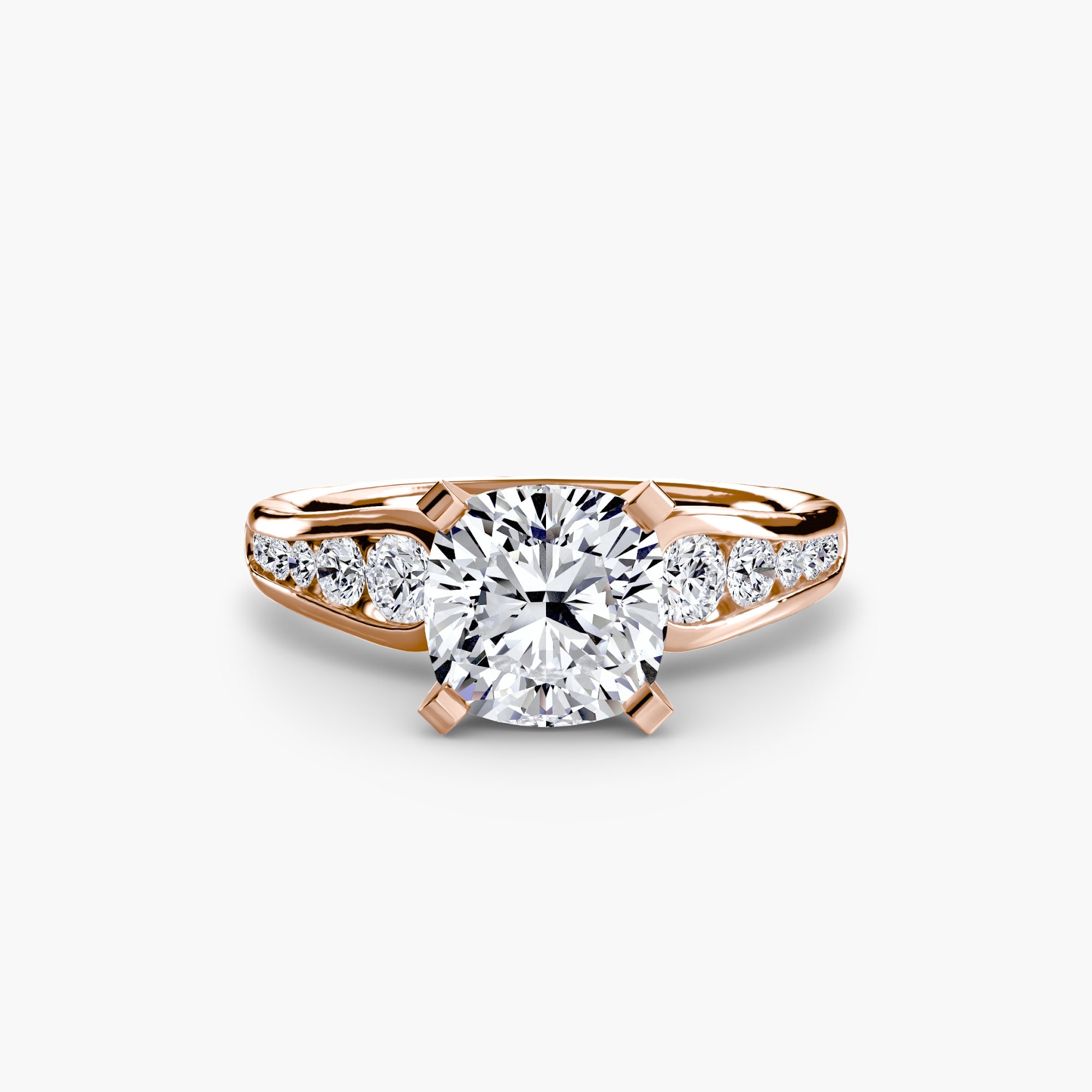 Solitaire with Pavé 2 The Perfect Carat