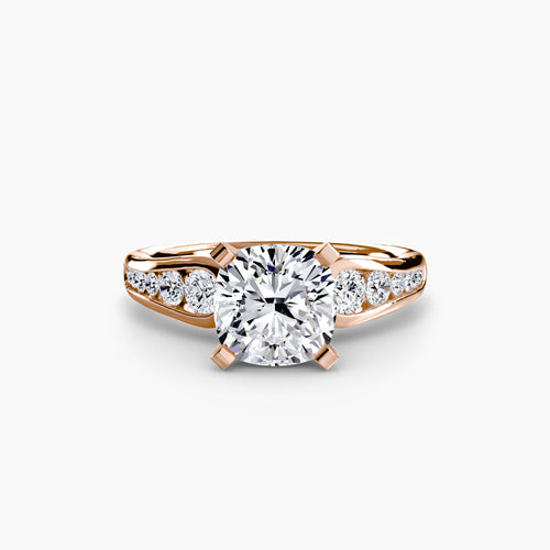 Solitaire with Pavé 2 The Perfect Carat