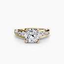 Solitaire with Pavé 2 The Perfect Carat