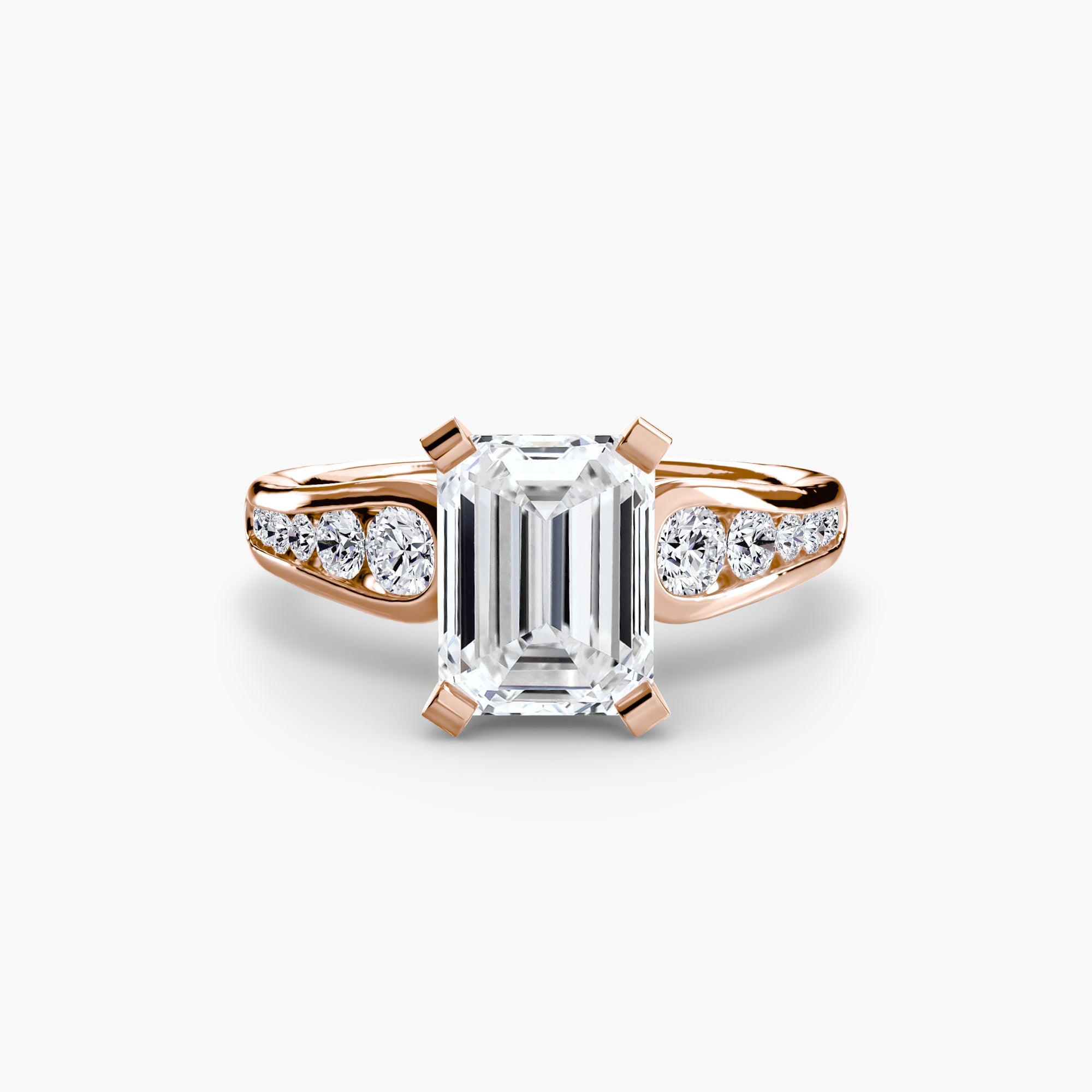 Solitaire with Pavé 2 The Perfect Carat