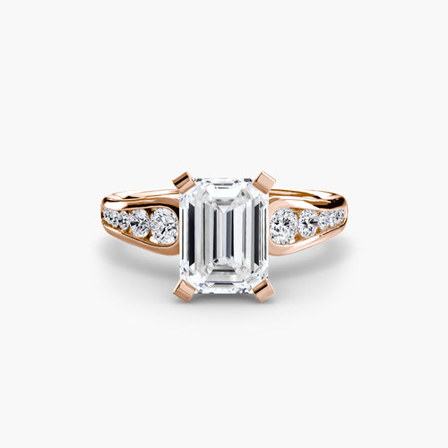 Solitaire with Pavé 2 The Perfect Carat