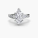 Solitaire with Pavé 2 The Perfect Carat