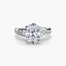 Solitaire with Pavé 2 The Perfect Carat