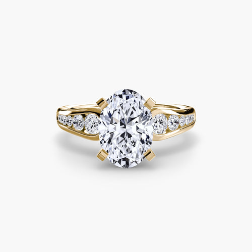 Solitaire with Pavé 2 The Perfect Carat
