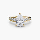 Solitaire with Pavé 2 The Perfect Carat