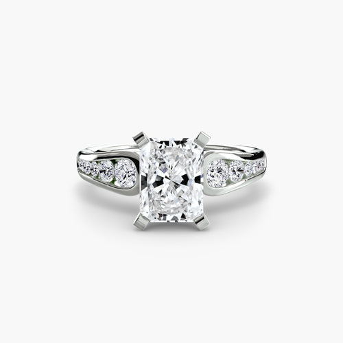 Solitaire with Pavé 2 The Perfect Carat