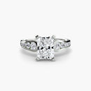Solitaire with Pavé 2 The Perfect Carat