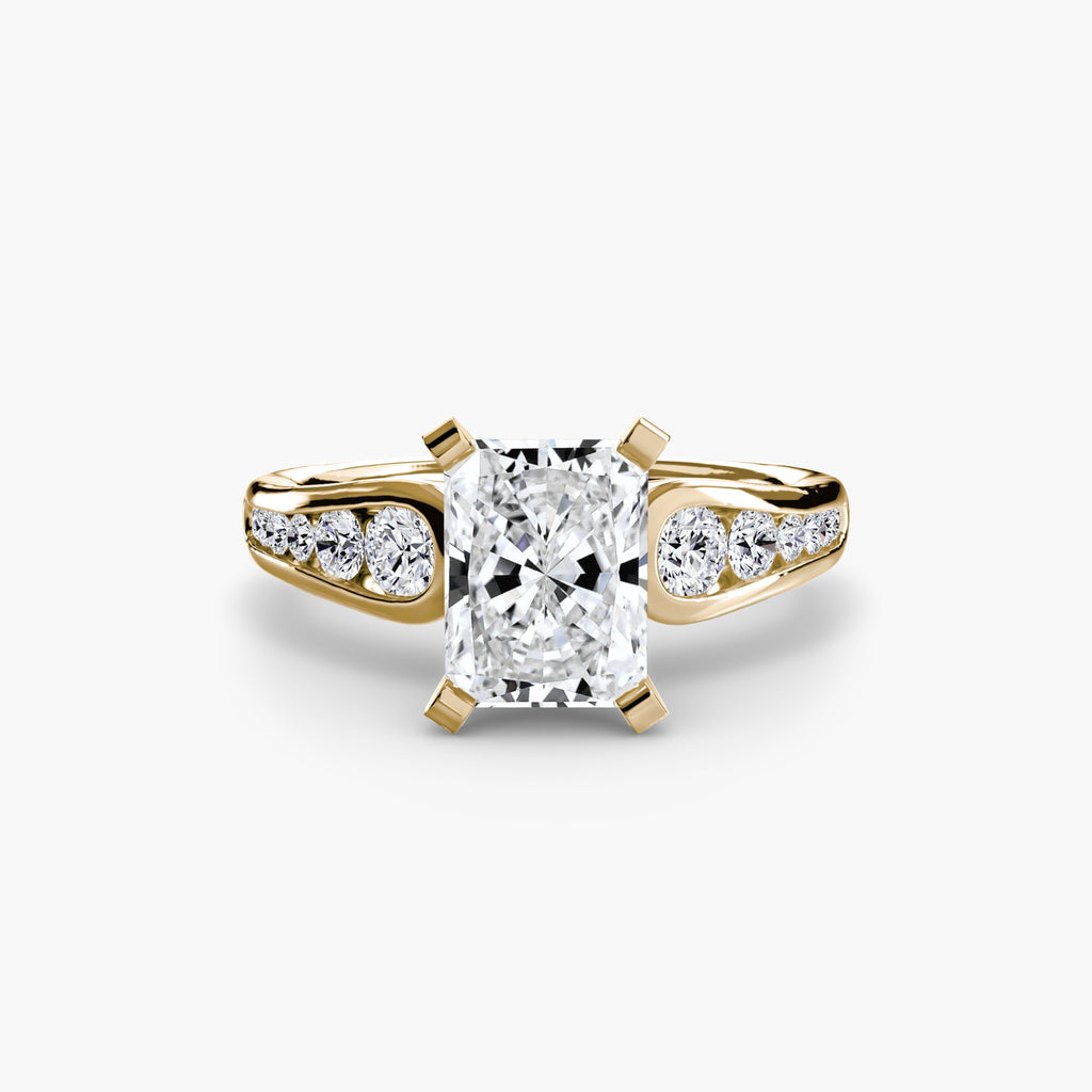 Solitaire with Pavé 2 The Perfect Carat