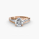 Solitaire with Pavé 2 The Perfect Carat