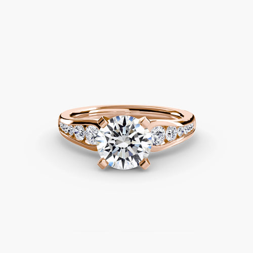 Solitaire with Pavé 2 The Perfect Carat