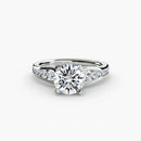 Solitaire with Pavé 2 The Perfect Carat