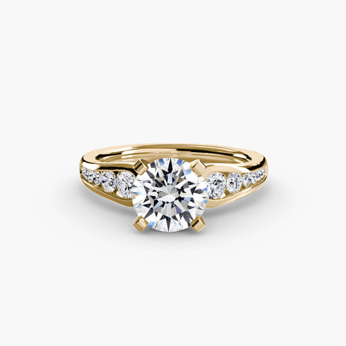 Solitaire with Pavé 2 The Perfect Carat