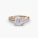 Solitaire with Pavé 3 The Perfect Carat