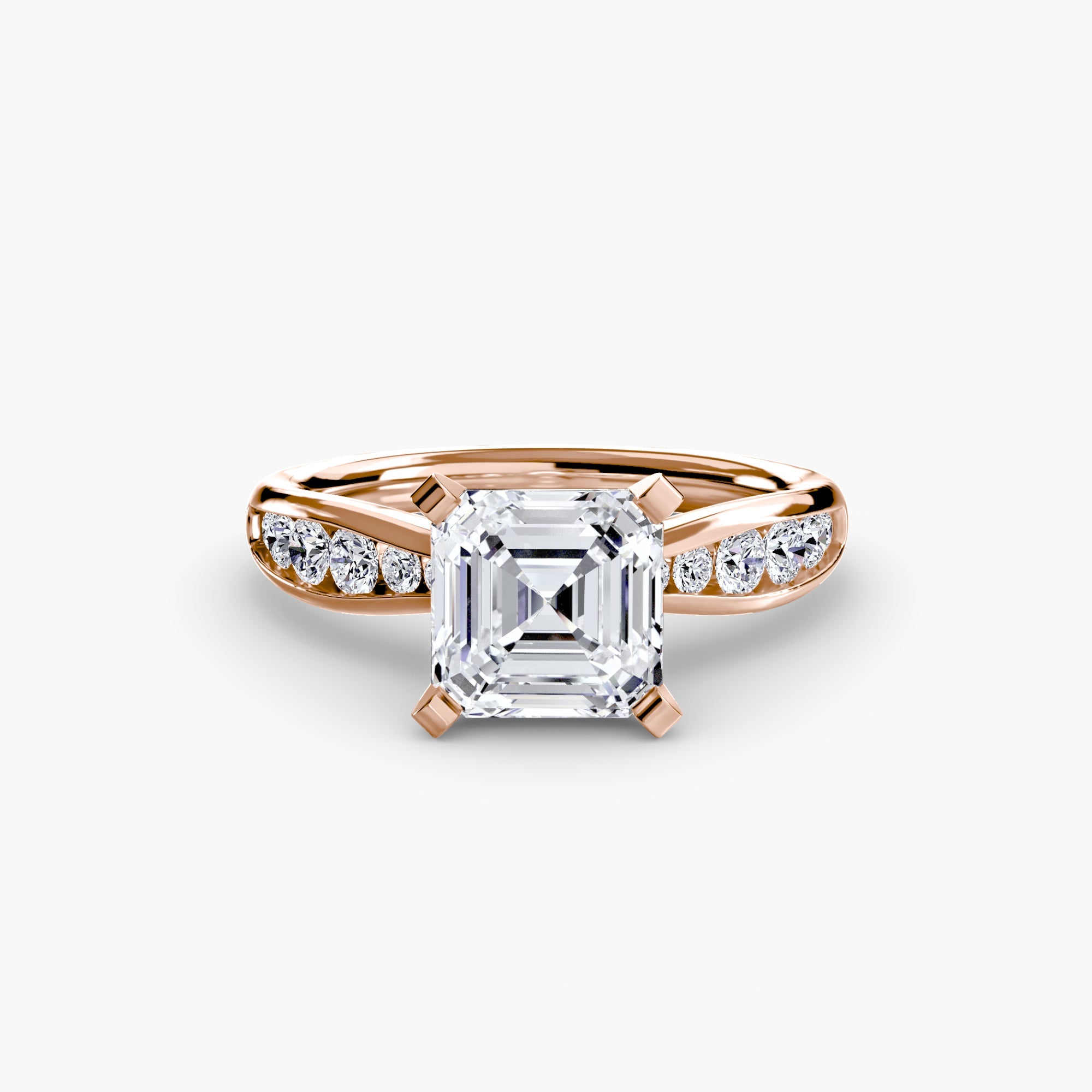 Solitaire with Pavé 3 The Perfect Carat