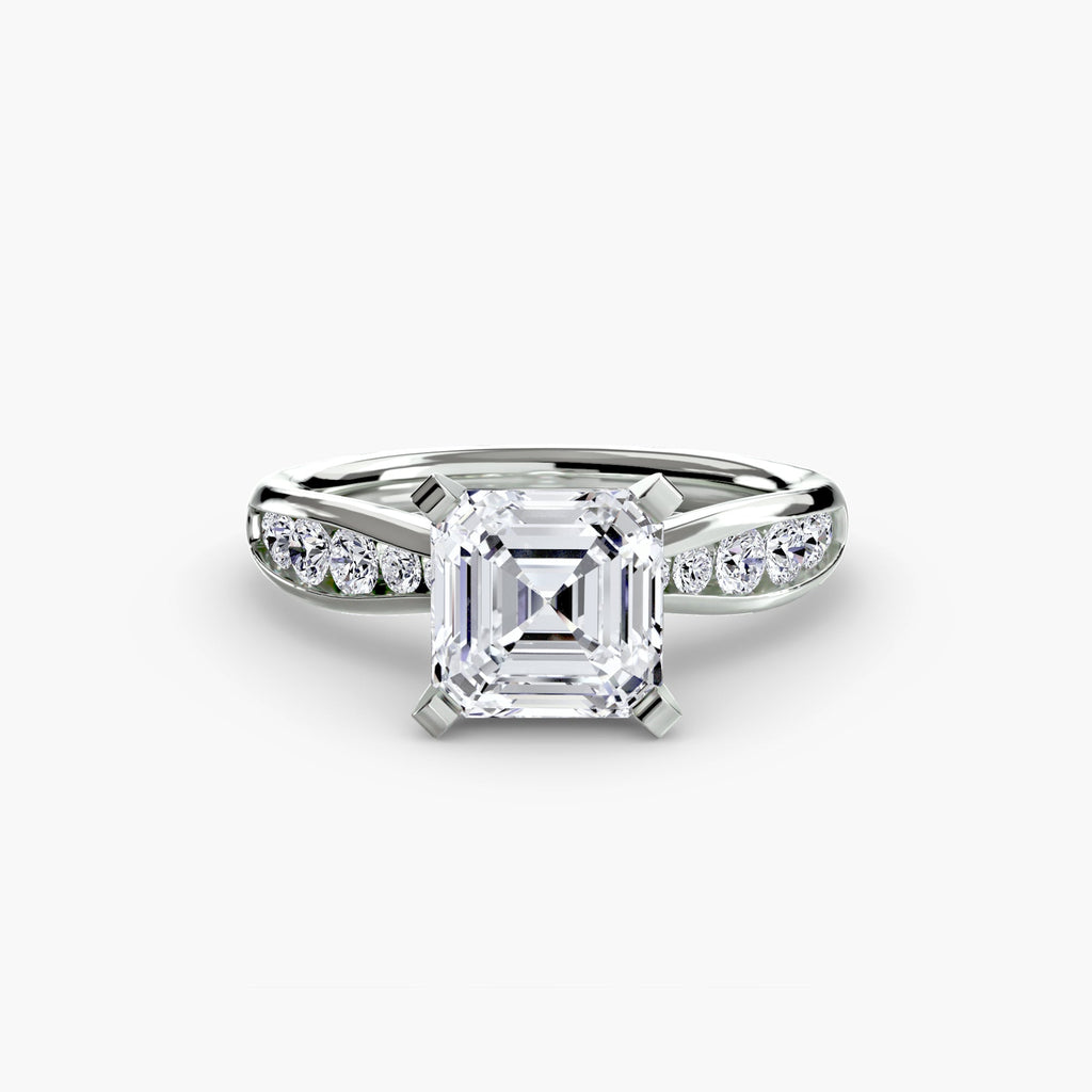 Solitaire with Pavé 3 The Perfect Carat