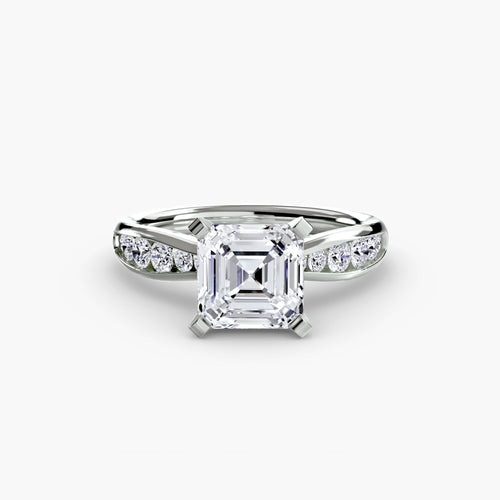 Solitaire with Pavé 3 The Perfect Carat