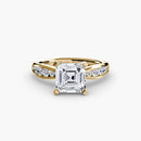 Solitaire with Pavé 3 The Perfect Carat