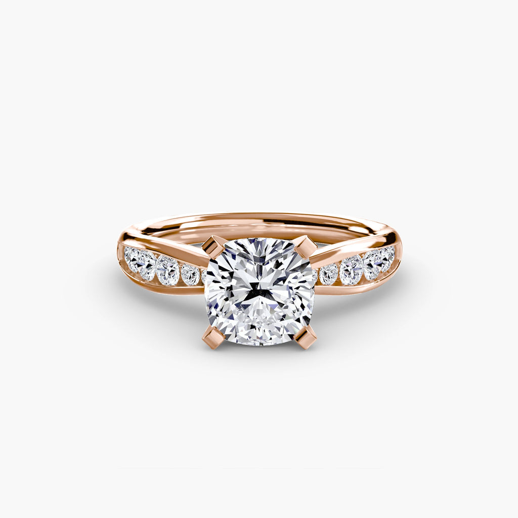 Solitaire with Pavé 3 The Perfect Carat