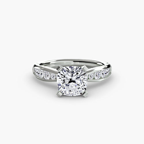 Solitaire with Pavé 3 The Perfect Carat