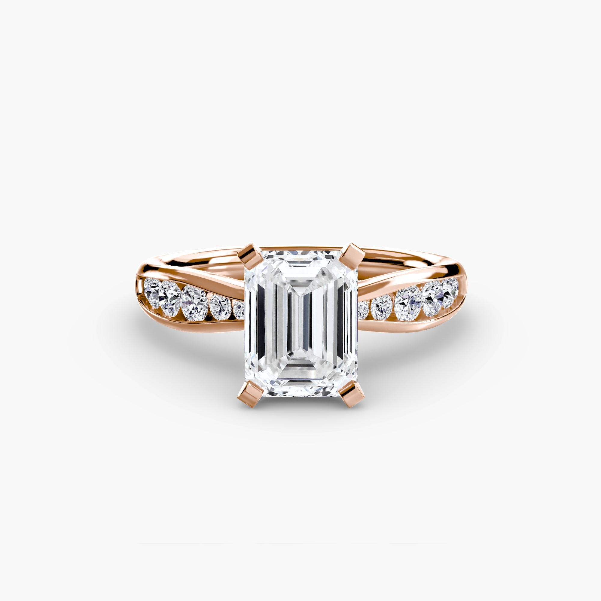 Solitaire with Pavé 3 The Perfect Carat