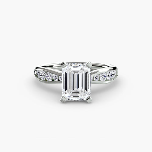 Solitaire with Pavé 3 The Perfect Carat