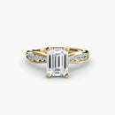 Solitaire with Pavé 3 The Perfect Carat