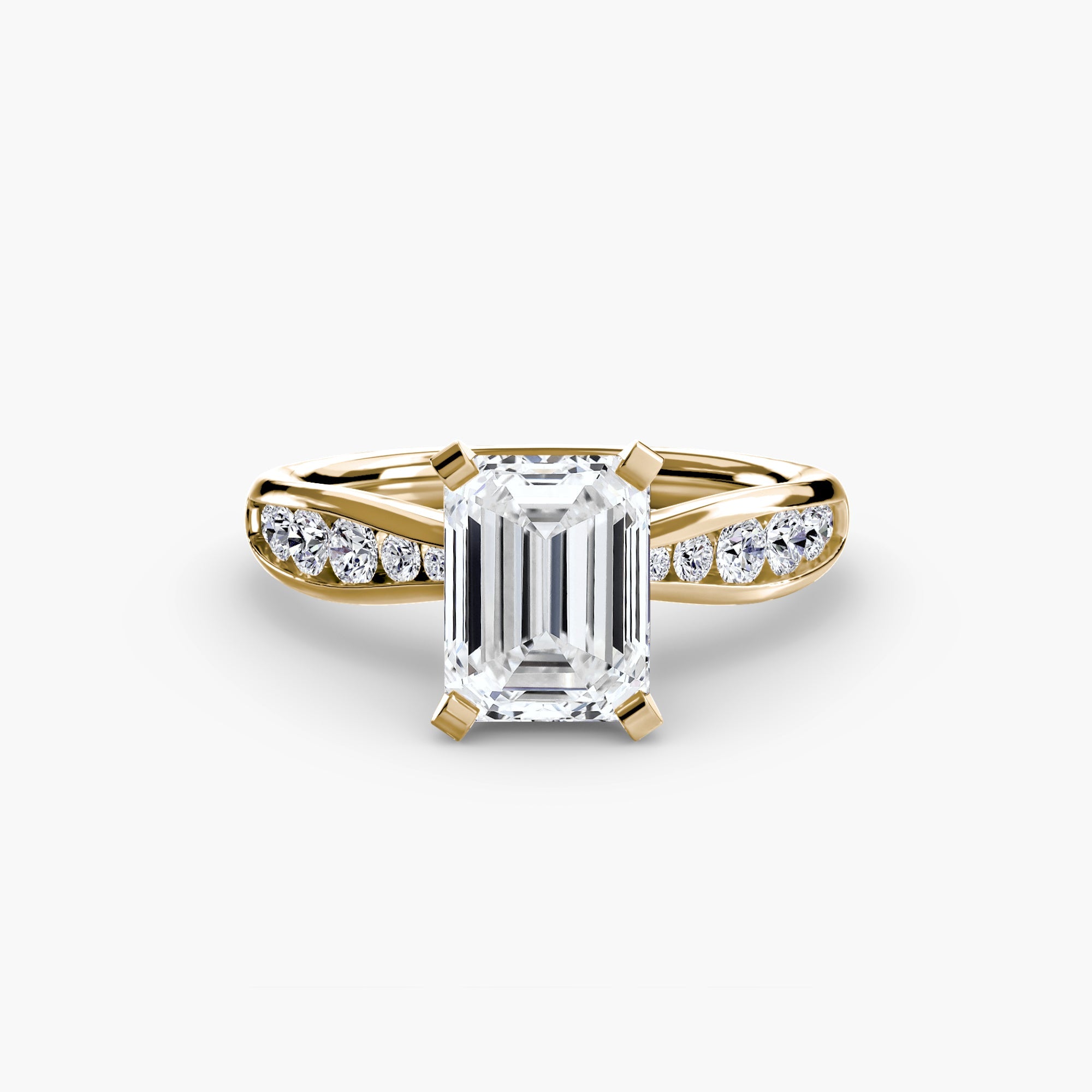 Solitaire with Pavé 3 The Perfect Carat