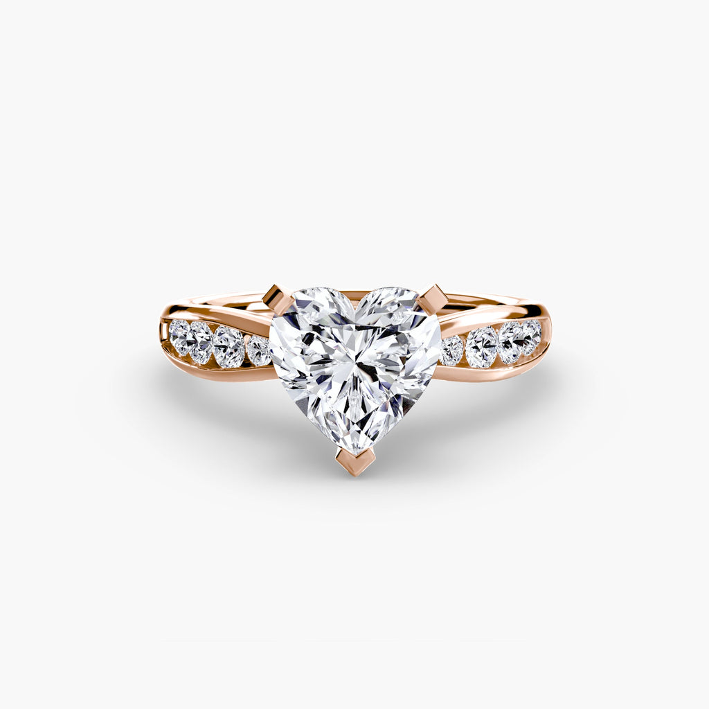 Solitaire with Pavé 3 The Perfect Carat