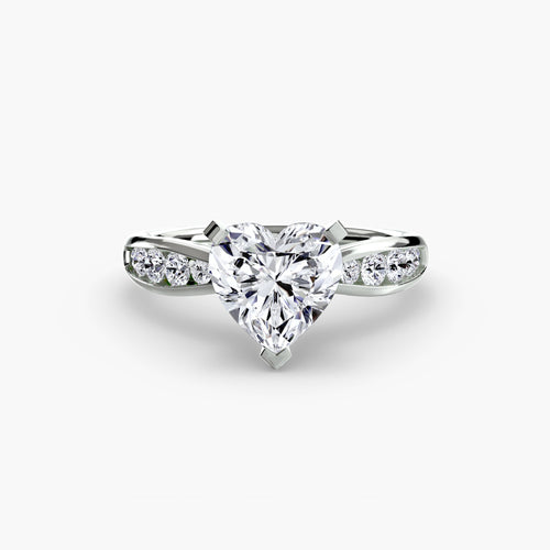 Solitaire with Pavé 3 The Perfect Carat