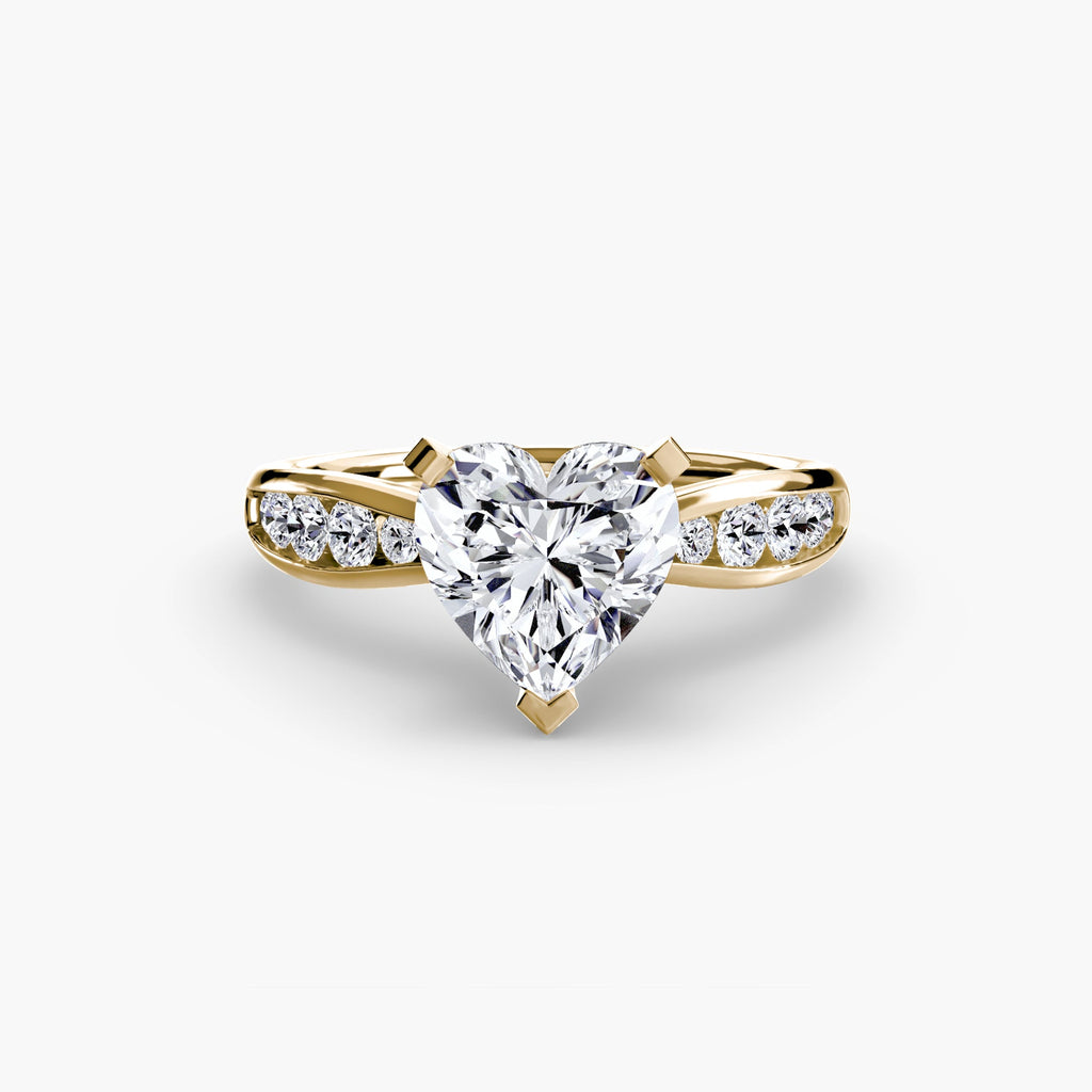 Solitaire with Pavé 3 The Perfect Carat