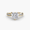 Solitaire with Pavé 3 The Perfect Carat