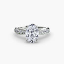 Solitaire with Pavé 3 The Perfect Carat