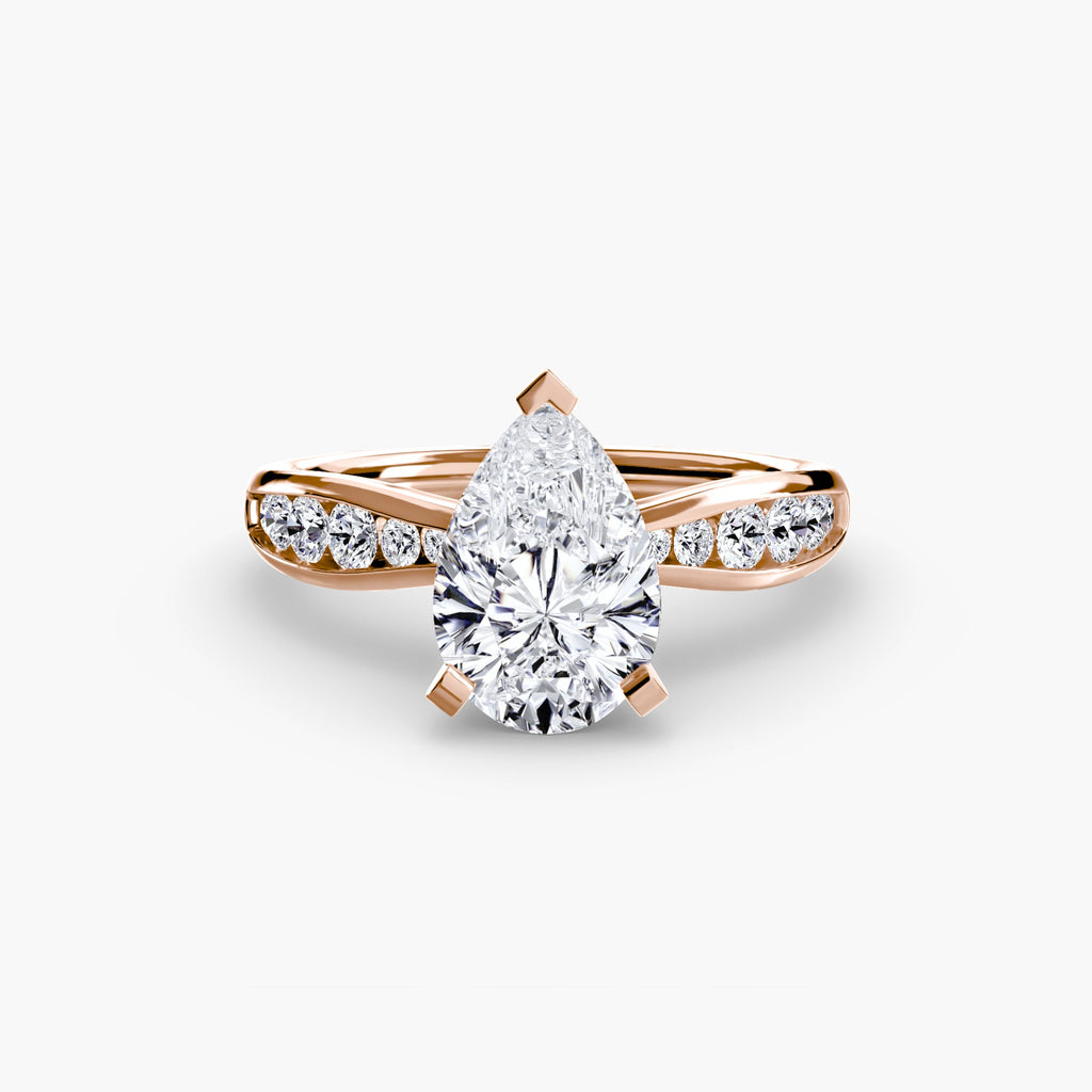 Solitaire with Pavé 3 The Perfect Carat
