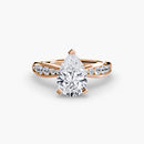 Solitaire with Pavé 3 The Perfect Carat