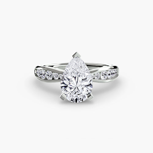 Solitaire with Pavé 3 The Perfect Carat
