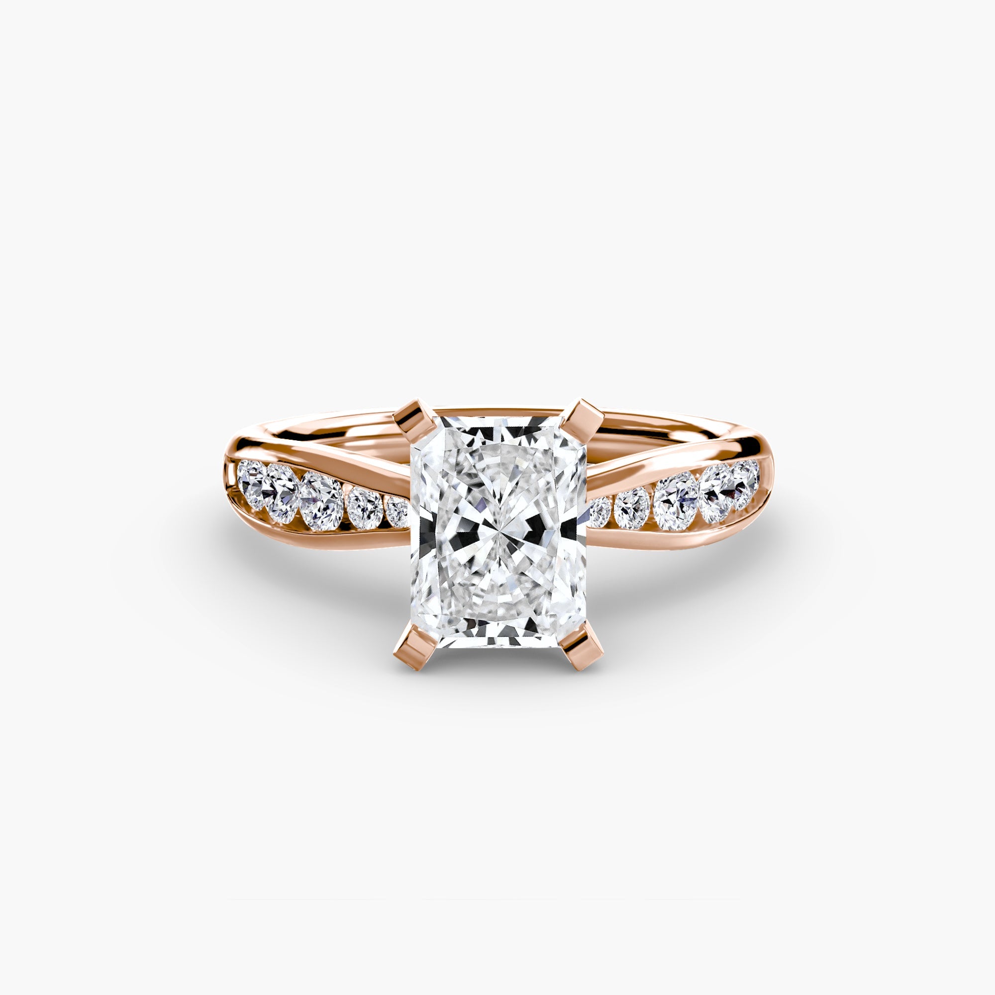 Solitaire with Pavé 3 The Perfect Carat