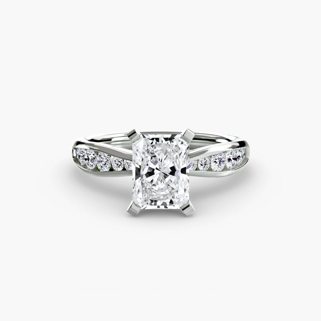 Solitaire with Pavé 3 The Perfect Carat