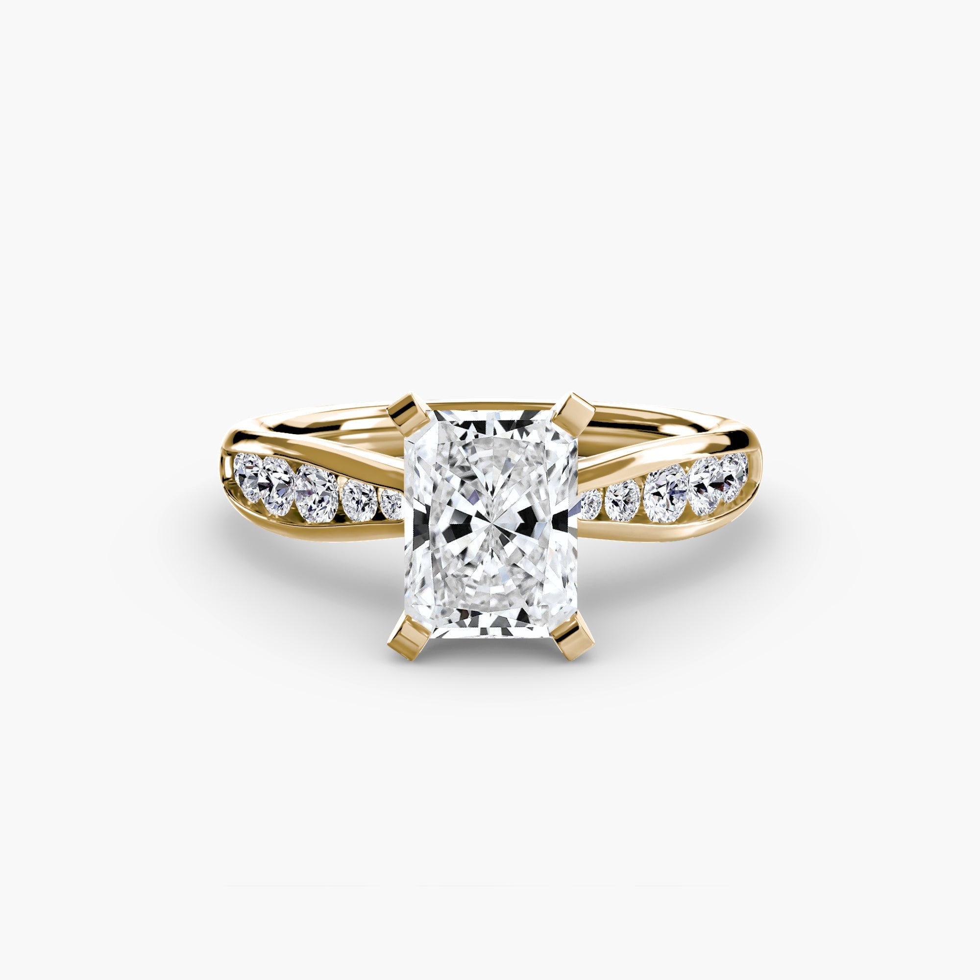 Solitaire with Pavé 3 The Perfect Carat