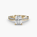 Solitaire with Pavé 3 The Perfect Carat