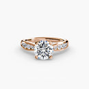 Solitaire with Pavé 3 The Perfect Carat