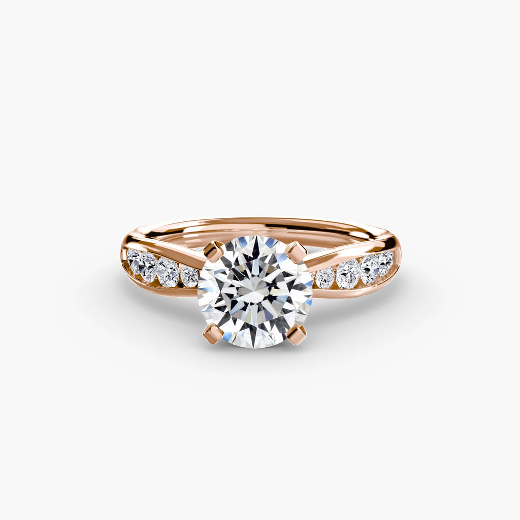 Solitaire with Pavé 3 The Perfect Carat